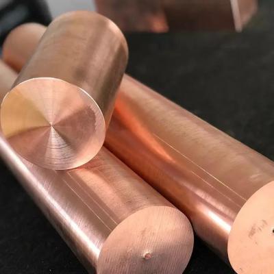 China H96 H90 H85 Copper Round Rod Cold Rolled Customized Length 1m - 6m for sale