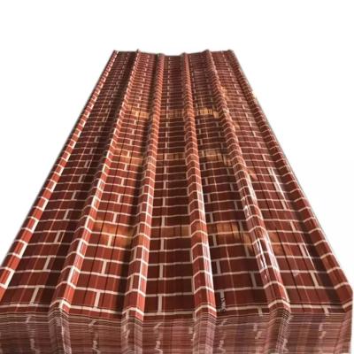 China Van het het Bouwmateriaal Gegalvaniseerde Staal van de Dx52Dsgcc 750mm~1050mm Galvalume Met een laag bedekte Kleur Geschilderde PPGI Staalplaat het Dakwerkverpakken en verzenden Te koop