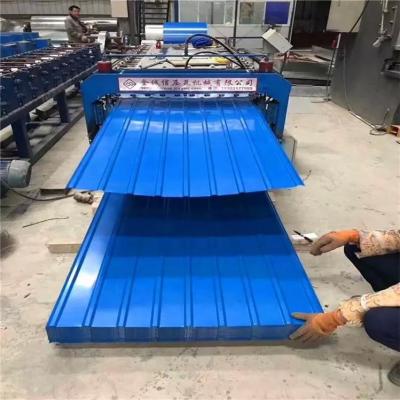 China Gegalvaniseerde zink met een kleurcoating van metaal GI PPGI staalplaat Zink gegalvaniseerde ijzeren dakplaat Te koop