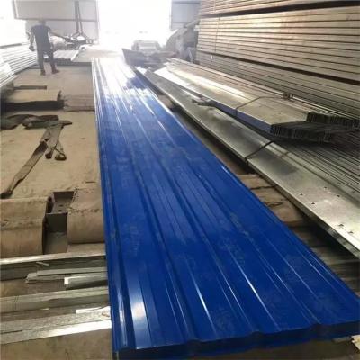 China Trapeziumvormig gegolfd staal IBR DX51D PPGI-staalplaat golvende dakplaat Te koop