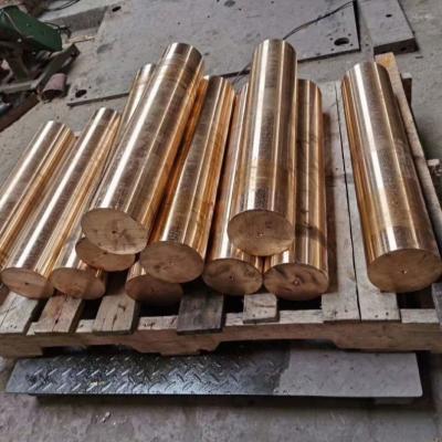 China Pure Straight Copper Round Rod Bar C11000 C10100 C10200 Metal 3mm - 100mm for sale
