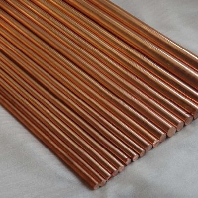 China Customized Pure Copper Round Rod Bar C11000 C11000 C10200 6mm 8mm Electric à venda