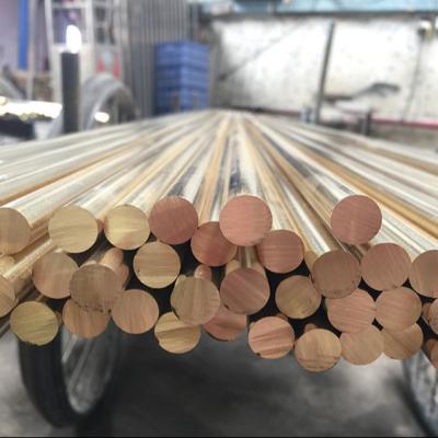 China 8mm 10mm Pure Copper Round Rod C2680 C7521 C5191 C1100 Good Electrical Conductivity for sale