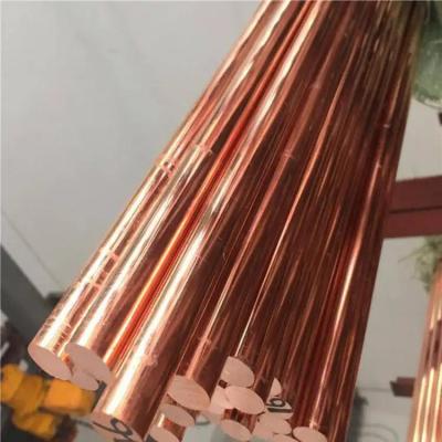 China Copper Bar 99.9% Pure ASTM C27400 Cuzn37 C11000 Copper Round Rod Forged Brass C377 2mm 3mm Diameter for sale