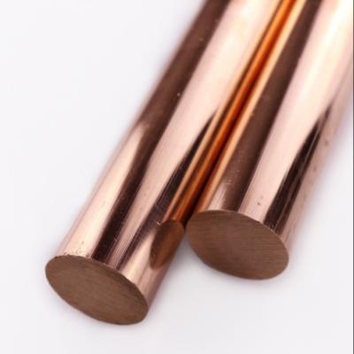 China H96 Casting Chromium Copper Round Rod TP1 TP2 Red C10800 for sale