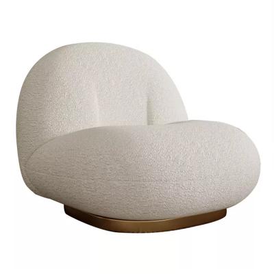 China Color uno Seater Sofa Metal Frame de la lana de cordero de BIFMA 0.384CBM en venta