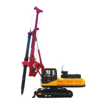 China Crawler Mounted Water Well Rotary Drilling Rig Machine 170KW Engine 40m Piling Depth for sale