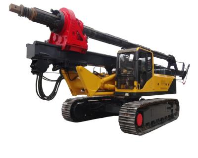 China 20m Drilling Depth Hydraulic Rotary Well Drilling Rig 205 Horsepower Diesel Engine for sale