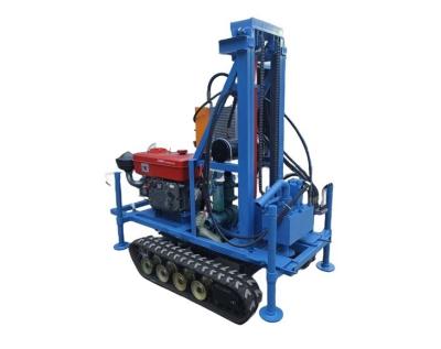 China crawler type Portable Water Well Drilling Machine 150m Depth 1500mm Drill Length for sale