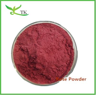 China Natural Plant Extract Powder Water Soluble Rose Petal Powder Rose Powder for sale