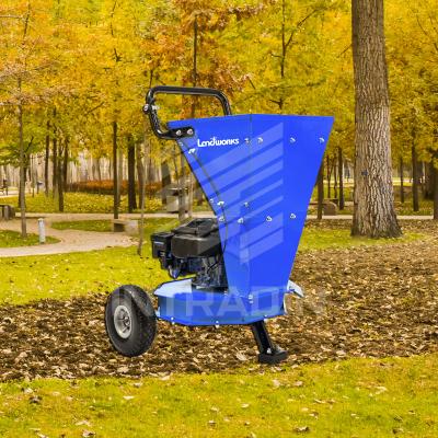 China Leaf Wood Mulcher Machine With 6 Chipping Knives 7 - 11 Inch Tiller Depth for sale