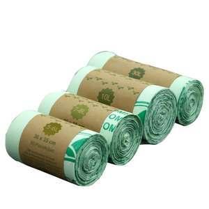 Green Color Grocery Shopping Bags, Plastic Tee Shirt Bags Environmental Friendly