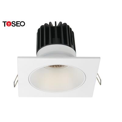 China 10W IP 20 Square Smart Home LED Light Anti Glare White Ceiling Downlights for sale