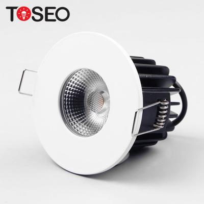 China Cool White Recessed IP65 LED Fire Rated Downlights 10 Wattage AC 220V For Bathroom for sale