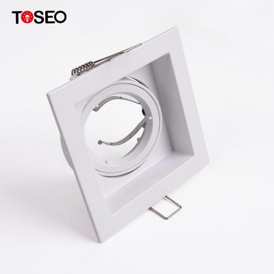 China Living Room Square Recessed LED Downlights 100mm 50 Watt for sale