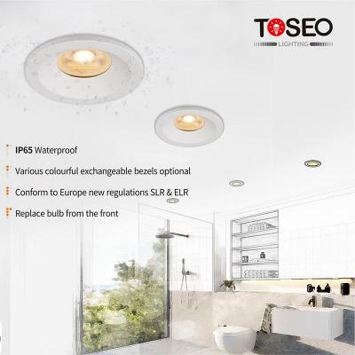 China Water Proof Bathroom Ceiling Spot Lights 68mm GU10 2 Years Warranty for sale