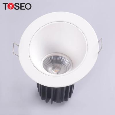China Asymmetric Round Dimmable LED Downlights Anti Glare Recessed Down Lightings en venta