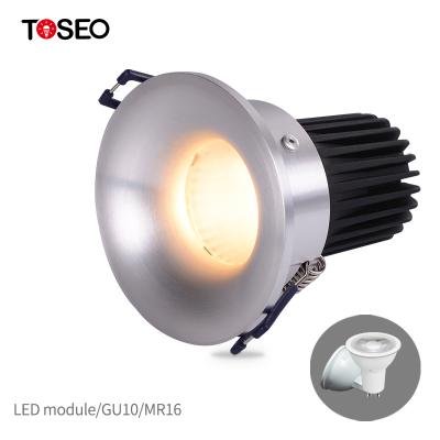 China 6000K High Lumen Dimmable Fire Rated LED Downlights Within Recessed Downlight Fixtures for sale