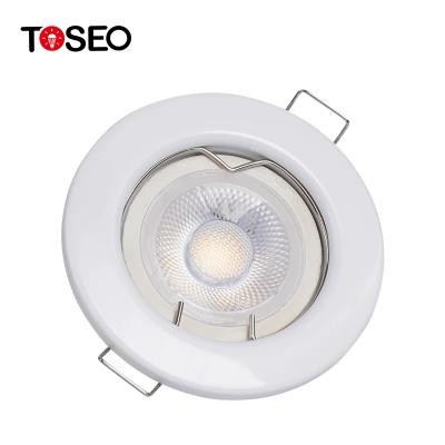 China 90mm X 90mm Aluminium Gu10 Downlight Fitting For Pathway for sale