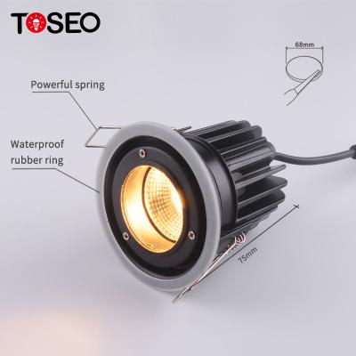 China Fire Rated Recessed Dimmable LED Down Lights 68mm 11 Watt 4000k for sale