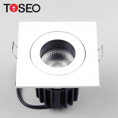 China IP20 Wifi Dimmable LED Downlights Recessed Square Recessed Spotlight for sale