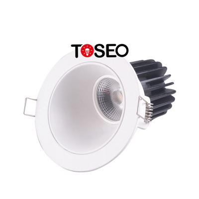 China Asymmetric Round Dimmable LED Downlights Anti Glare Recessed for sale