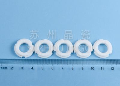 China Anel cerâmico da alumina da elevada precisão, anéis cerâmicos da zircônia do selo da pressão à venda