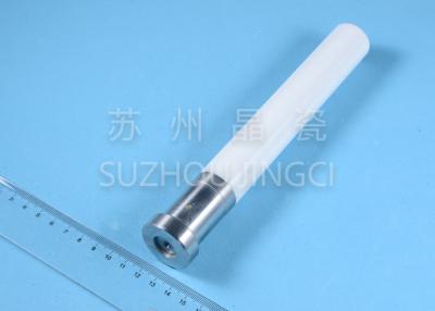 China White Alumina Ceramic Parts , Zirconia Ceramic Part And Stainless Steel Ceramic Plunger Or Piston for sale