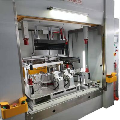 China Vacuum Trim Making Machine 5T PLC Plastic Wrapping Equipment For Car for sale