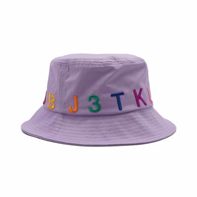 China Summer Beach Adjustable Cotton Bucket Sun Hat Women With Fringe for sale