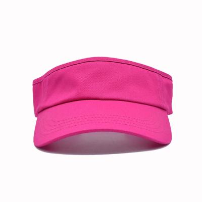 China 55cm Sports Sun Visor Hats Adjustable Athletic Visor Cap For Men Women for sale