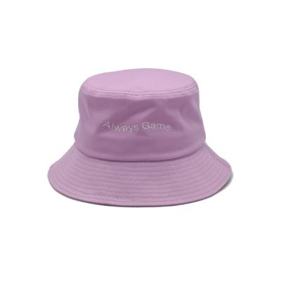 China New high-quality solid Bucket hat customized logo Spring and summer Bucket hat manufacturer direct sales outdoor sunscre en venta