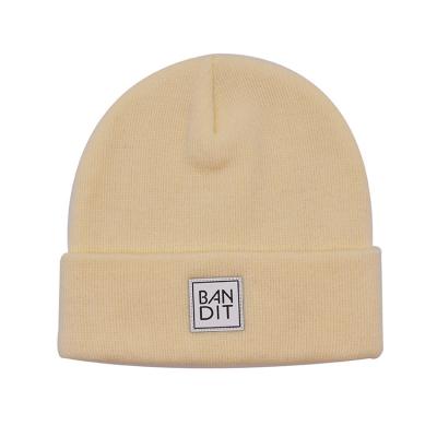 China High Quality Customized Knitted Hat Solid Outdoor Knitted Hat Windproof  Unisex for sale