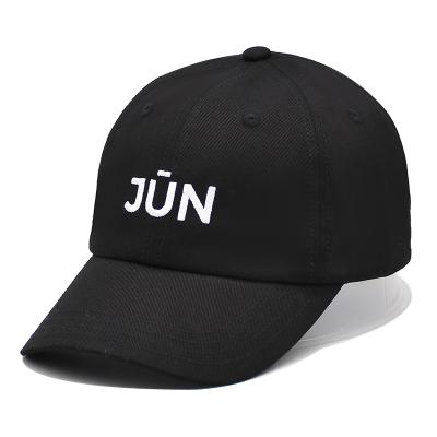 China Soft Top 6 Panels Embroidered Baseball Caps Washed Cotton Thin Material Hats for sale