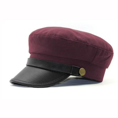 中国 カスタマイズ可能な軽量の男女兼用の軍の士官候補生の帽子の海大尉帽子十分に 販売のため
