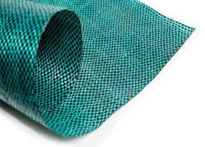 China High Strength Polypropylene Pp Woven Geotextile Weedmat Fabric Green Black Color for sale