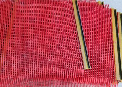 China Fios de aço do poliuretano da malha da tela de vibração do núcleo da força de alta elasticidade para a fábrica de mineração à venda
