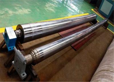 China Nbr Cover Ss Banana Roller For Rewinder Machine for sale