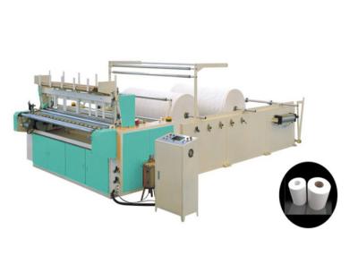 China Cortando o rebobinamento e a perfuração da máquina de papel higiênico de 1575mm automática à venda