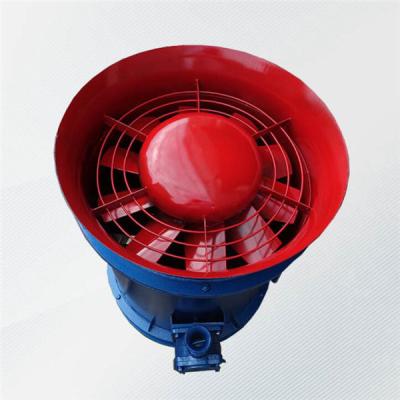 China Axial a prueba de explosiones de la mina de mina de la ventilación de la rotación anti de poco ruido de la fan en venta