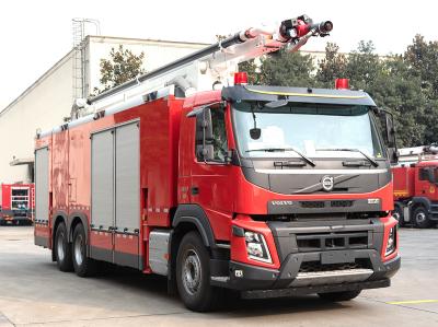 China Volvo 25m Water-Foam-Powder Tower Fire Fighting Truck Good Quality Specialized China Manufacturer for sale