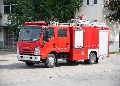 China ISUZU 3000L Water and Foam Small Fire Truck with Pump & Monitor for sale
