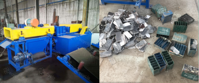 Automated Spent Car Lead Acid Battery Recycle Plant