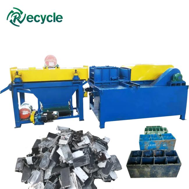 Automated Spent Car Lead Acid Battery Recycle Plant