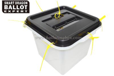 China La colección de la caridad encajona la caja de sugerencia clara material convencional de la caja/PP de Polybox en venta