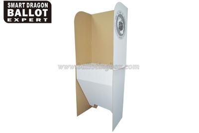 China OEM Portable Voting Booth , Cardboard Polling Booths For Voters Registration for sale