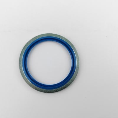 Китай Полузавёрнутая синяя комбинированная прокладка с оцинкованной метрической печатью продается