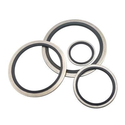 China Metric Imperial Dowty Washer Metal Bonded Nitrile NBR Imperial Bonded Washer for sale