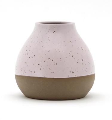 Cina 8 pollici 7 pollici 4 pollici vasi di fiori in ceramica stile creativo design vaso di fiori in ceramica rosa vaso in vendita