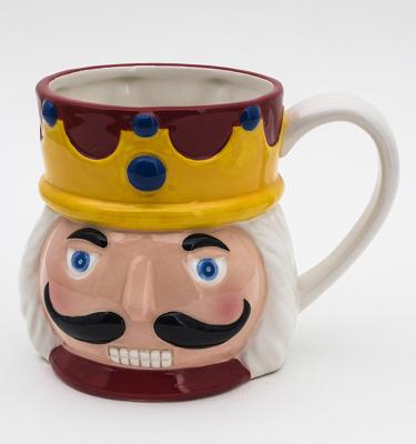 Chine 19.5 oz merveilleux dessins animés en 3D cadeaux de bureau tasses de thé en céramique à vendre